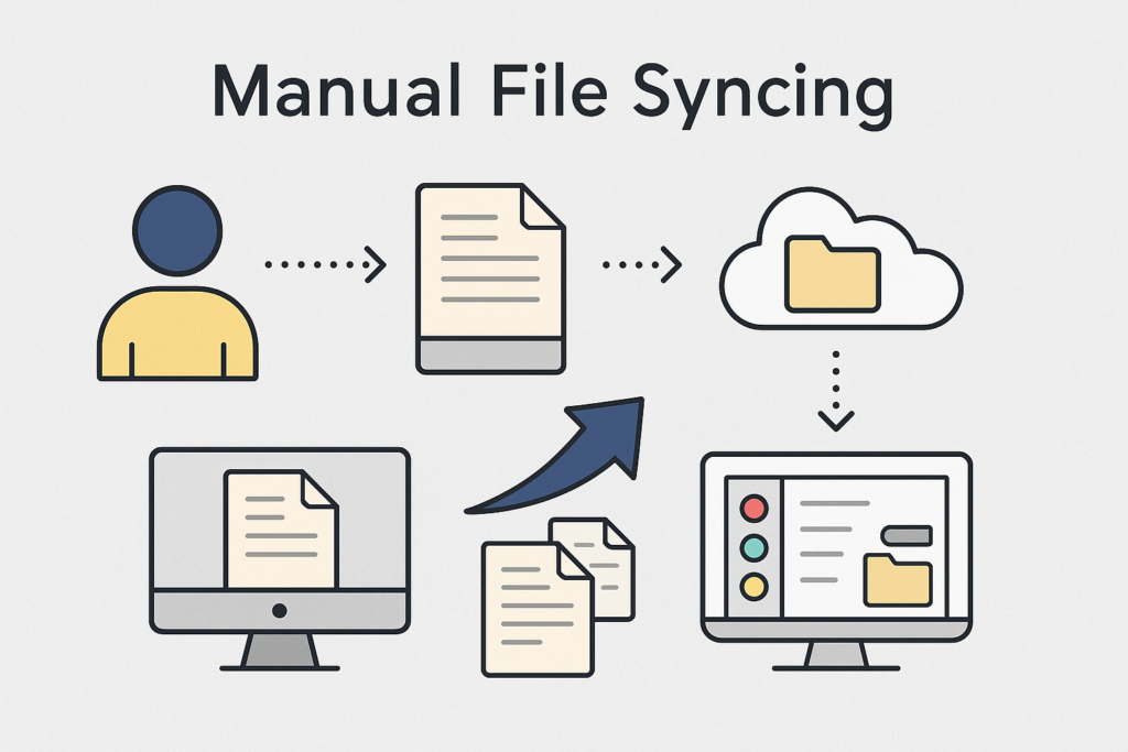 Manual File Syncing on monday