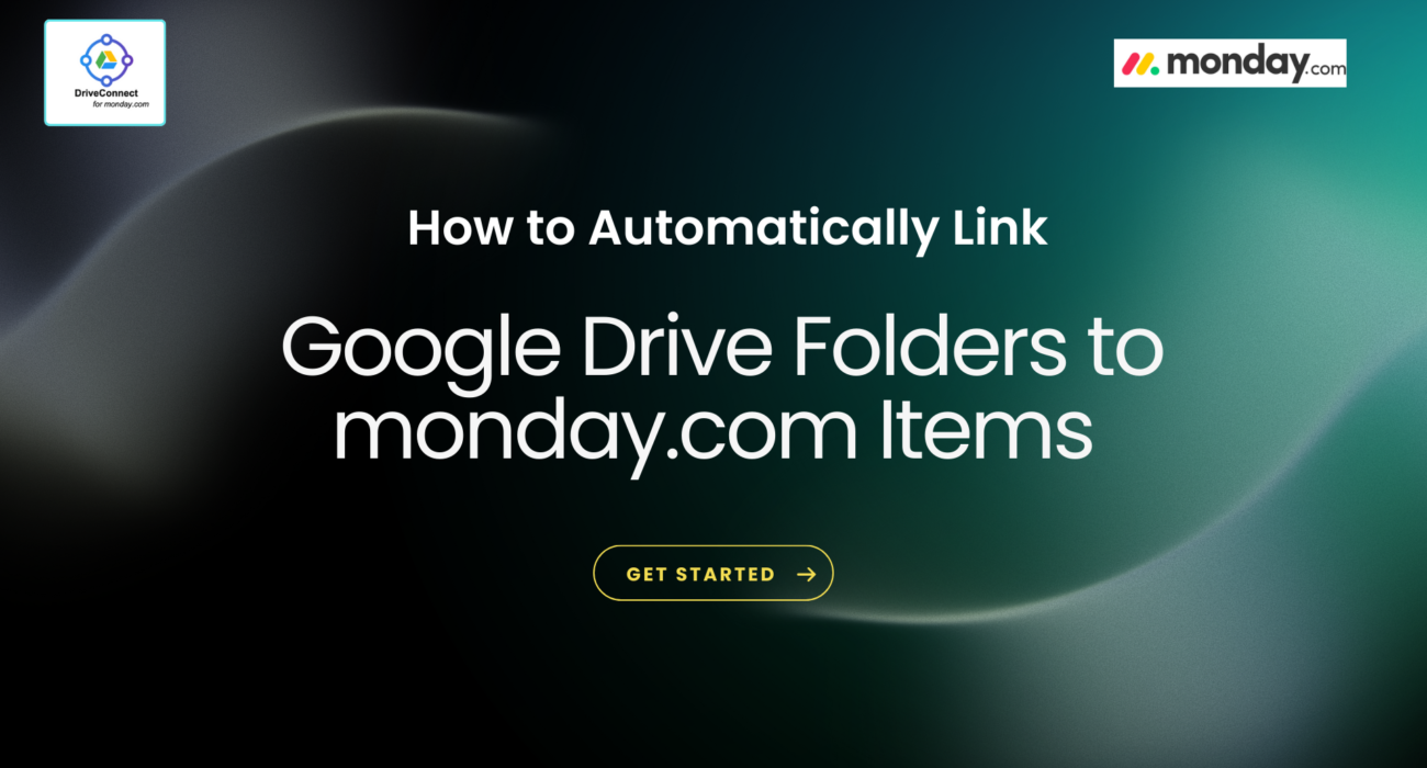 Link Google Drive folders to monday