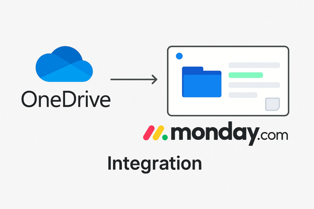 onedrive file management for monday