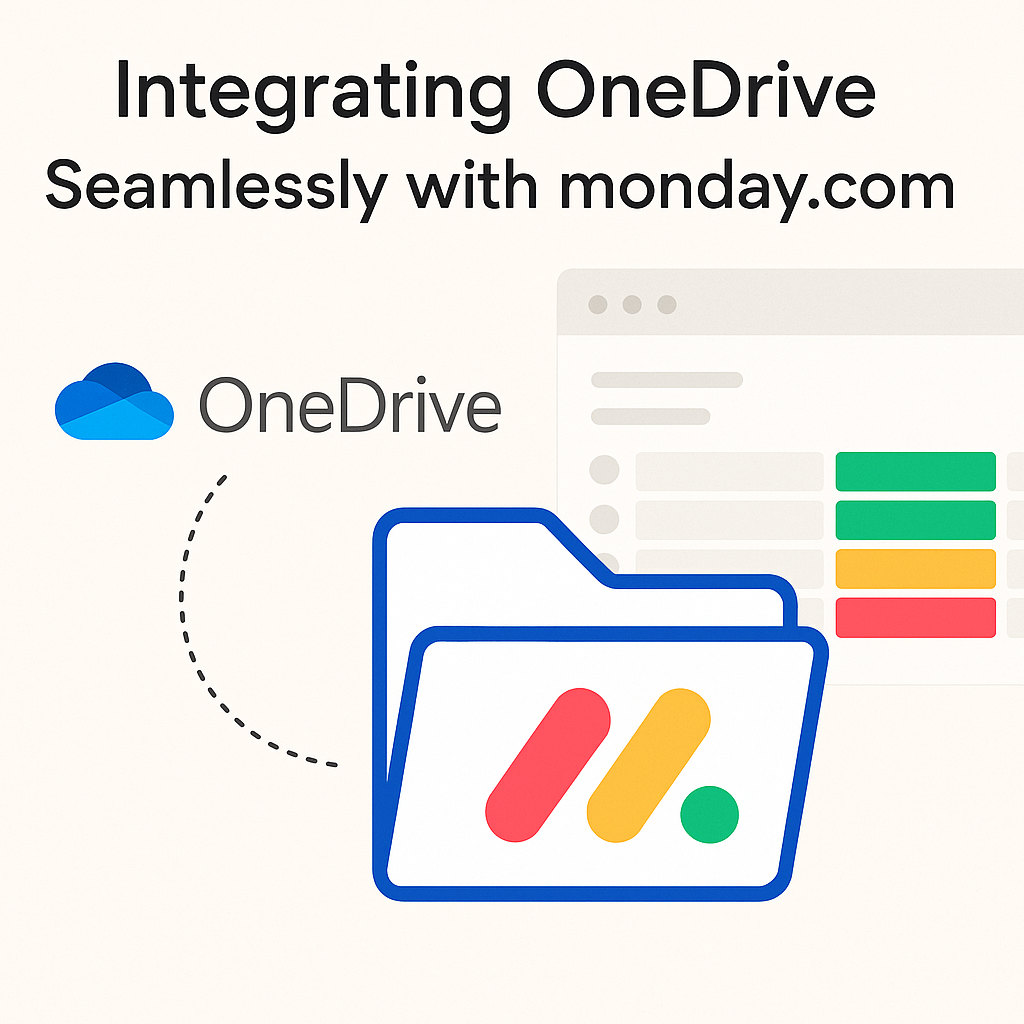 monday with onedrive
